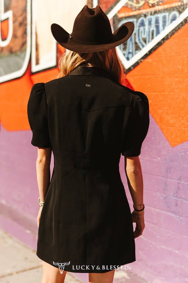 Outlaw Corset Puff Dress