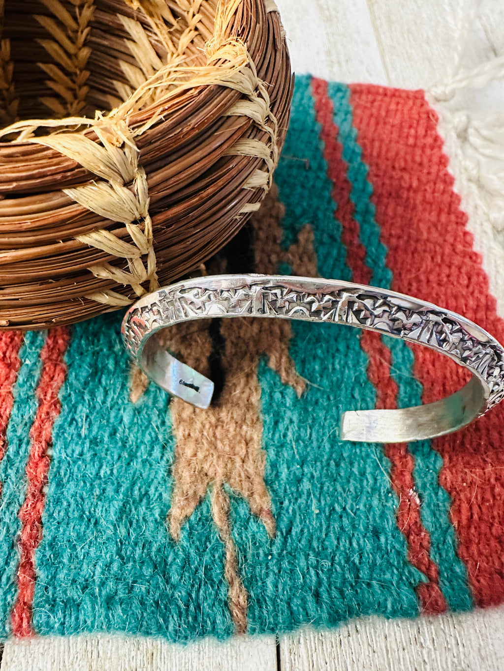 Handcrafted Sterling Silver Cuff Bracelet