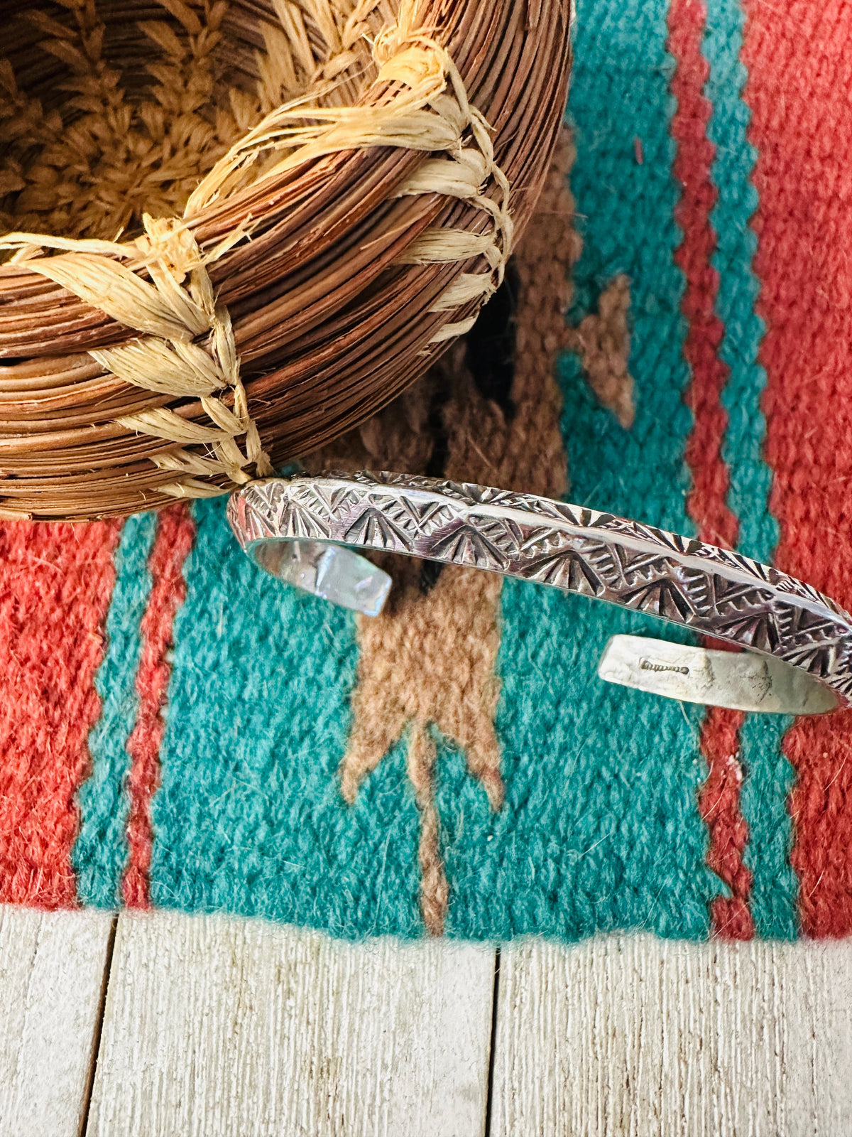 Handcrafted Sterling Silver Cuff Bracelet