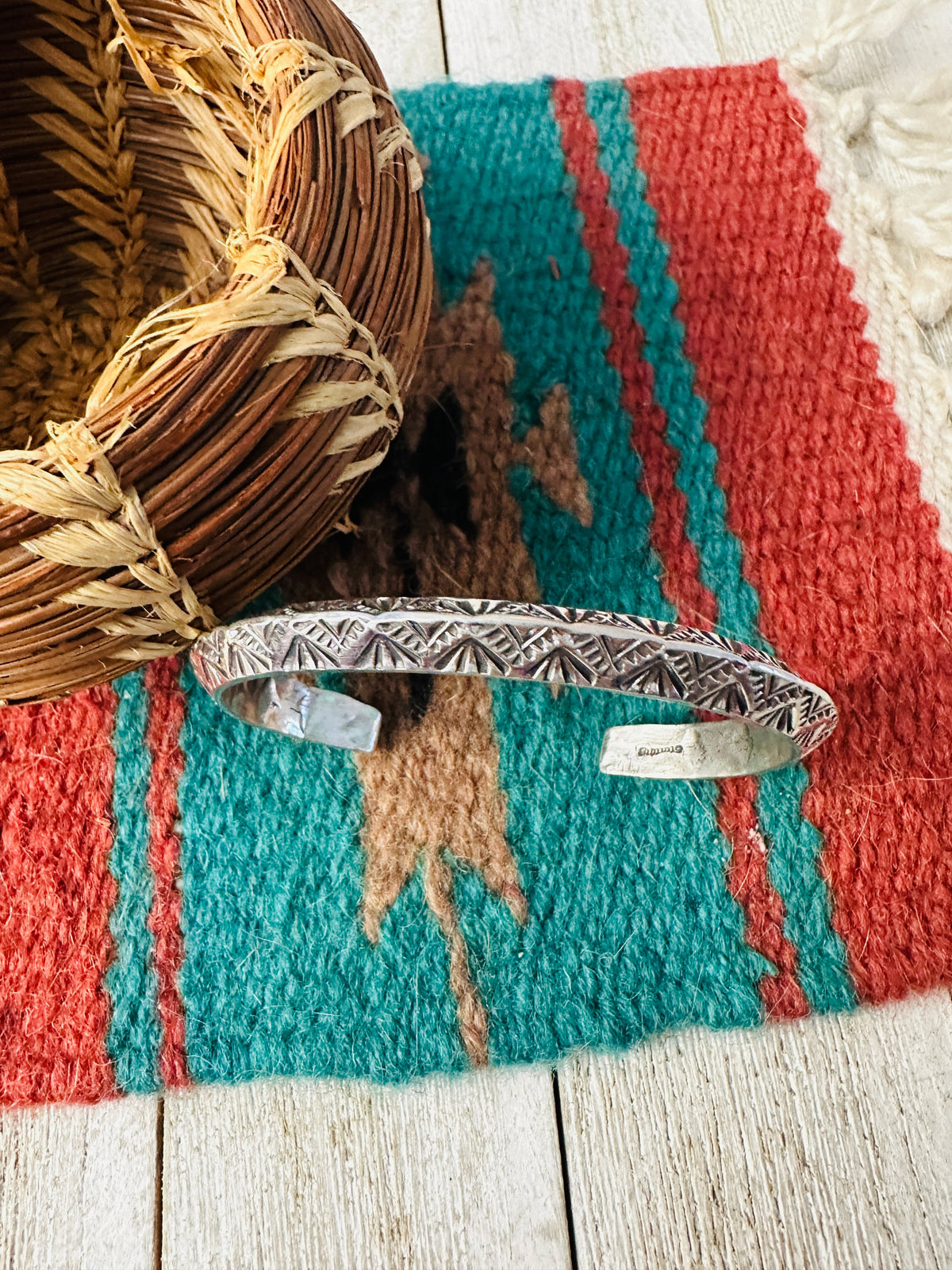 Handcrafted Sterling Silver Cuff Bracelet