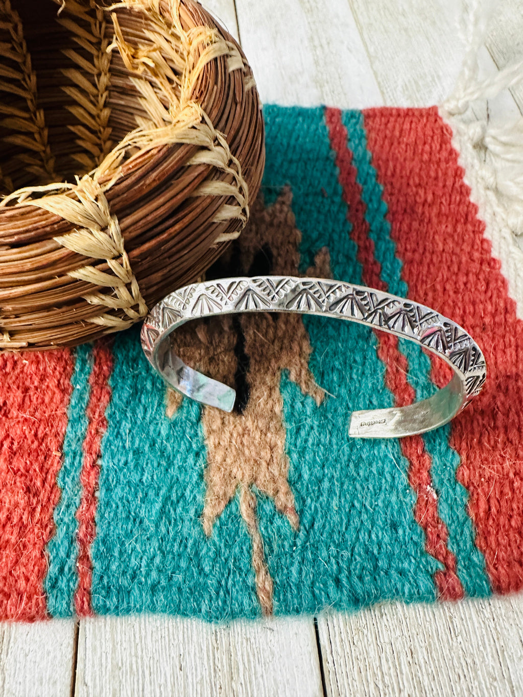 Handcrafted Sterling Silver Cuff Bracelet