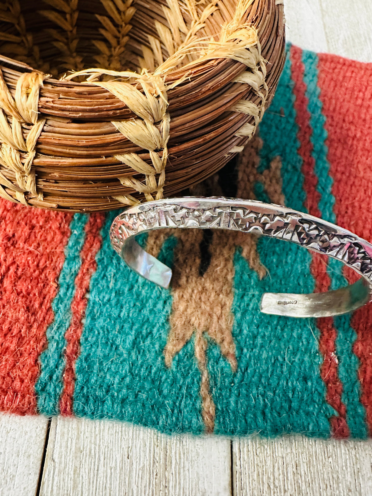 Handcrafted Sterling Silver Cuff Bracelet