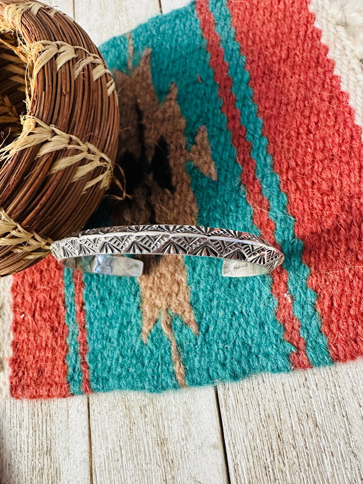 Handcrafted Sterling Silver Cuff Bracelet