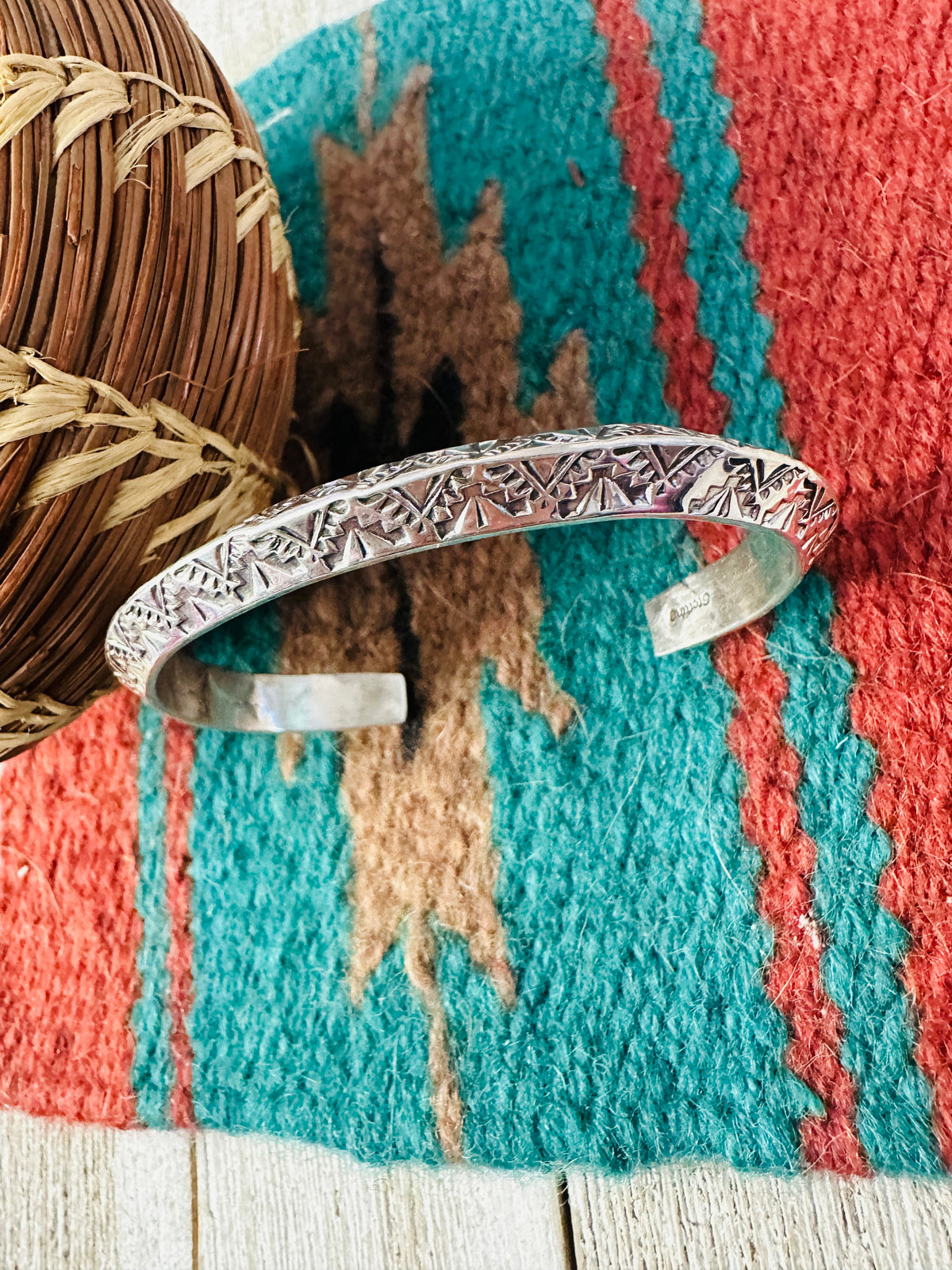 Handcrafted Sterling Silver Cuff Bracelet