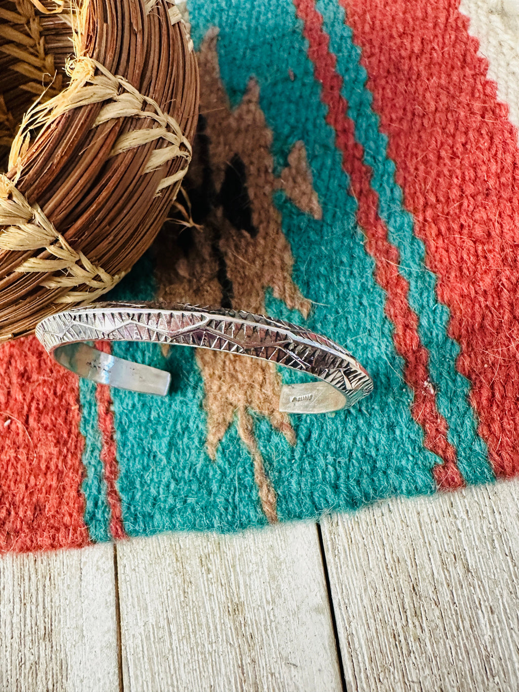 Handcrafted Sterling Silver Cuff Bracelet