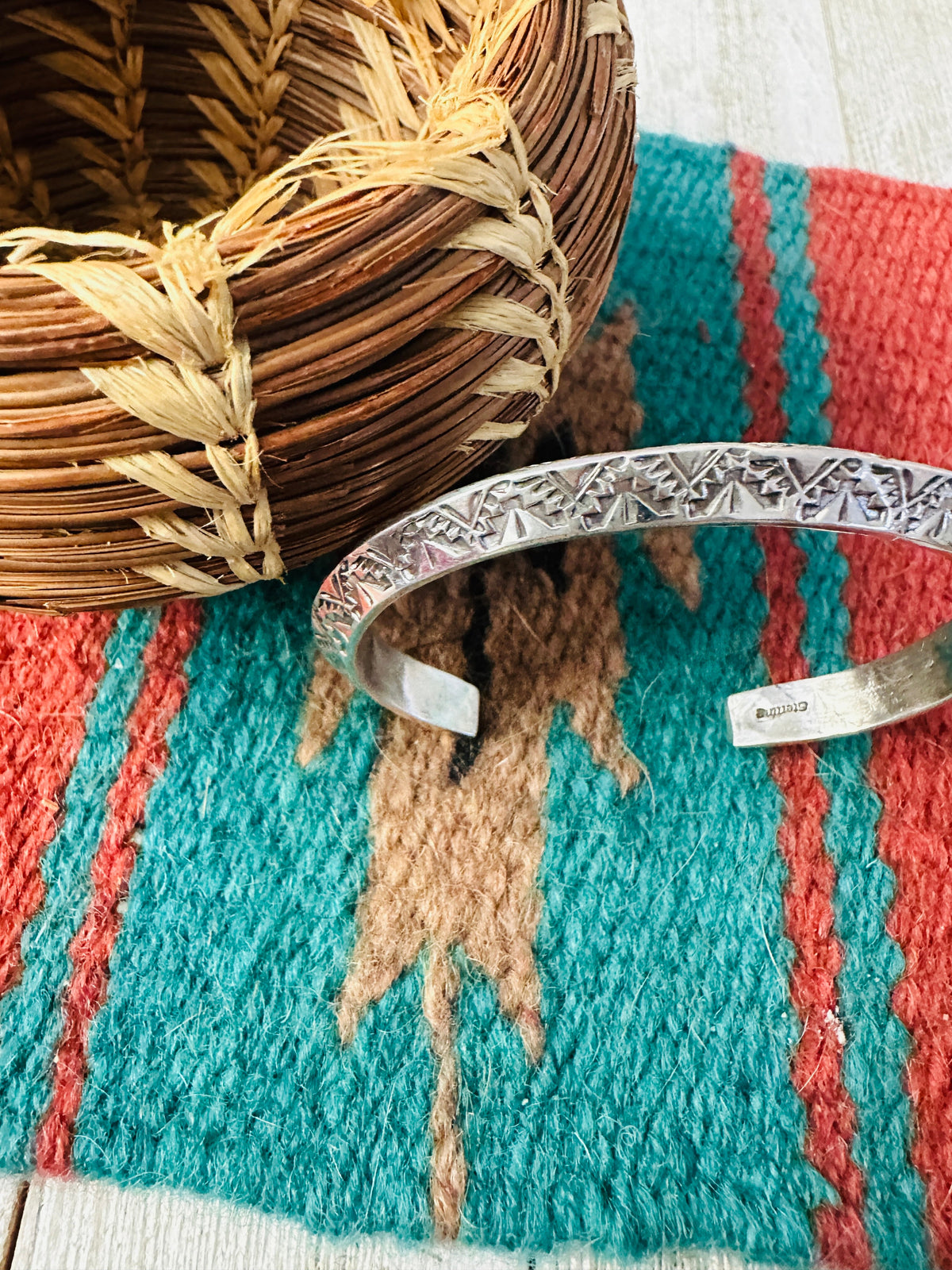 Handcrafted Sterling Silver Cuff Bracelet