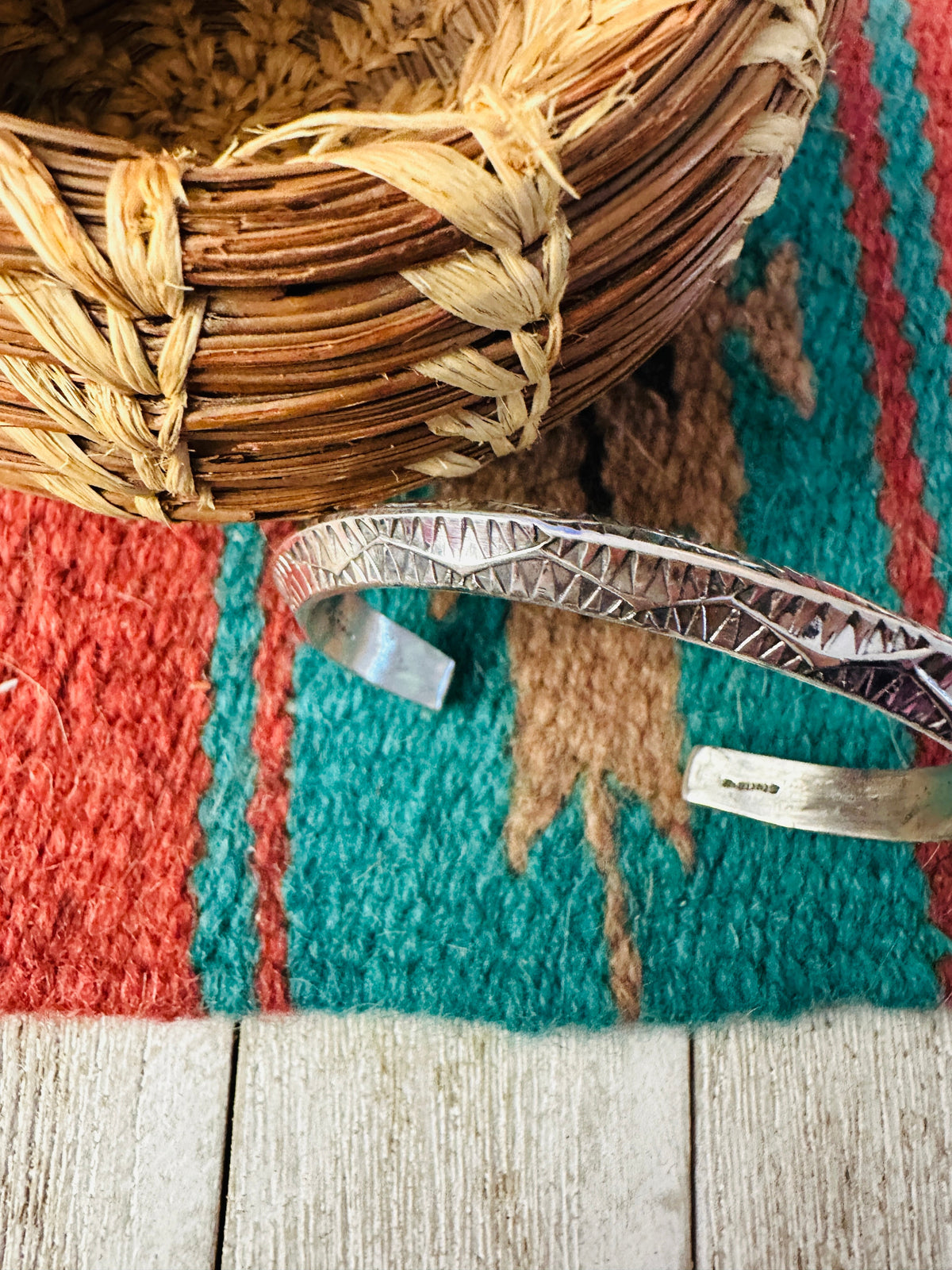 Handcrafted Sterling Silver Cuff Bracelet