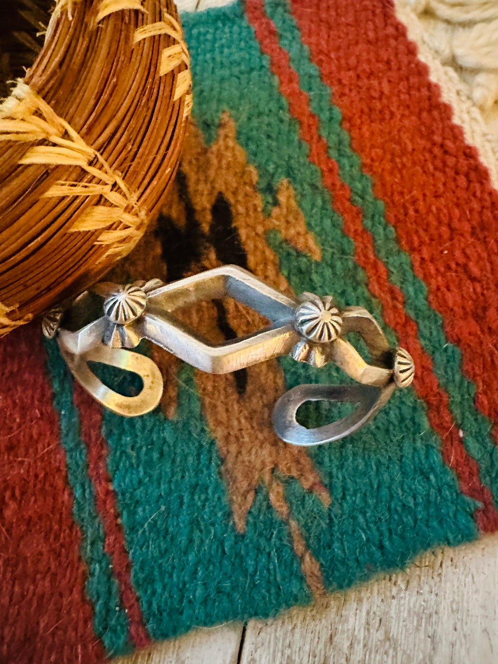 Handcrafted Sterling Silver Cuff Bracelet by Chimney Butte