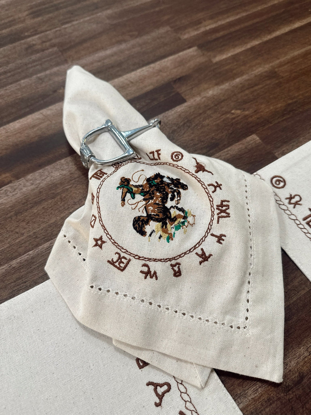 The Horse Bit Napkin Ring Set
