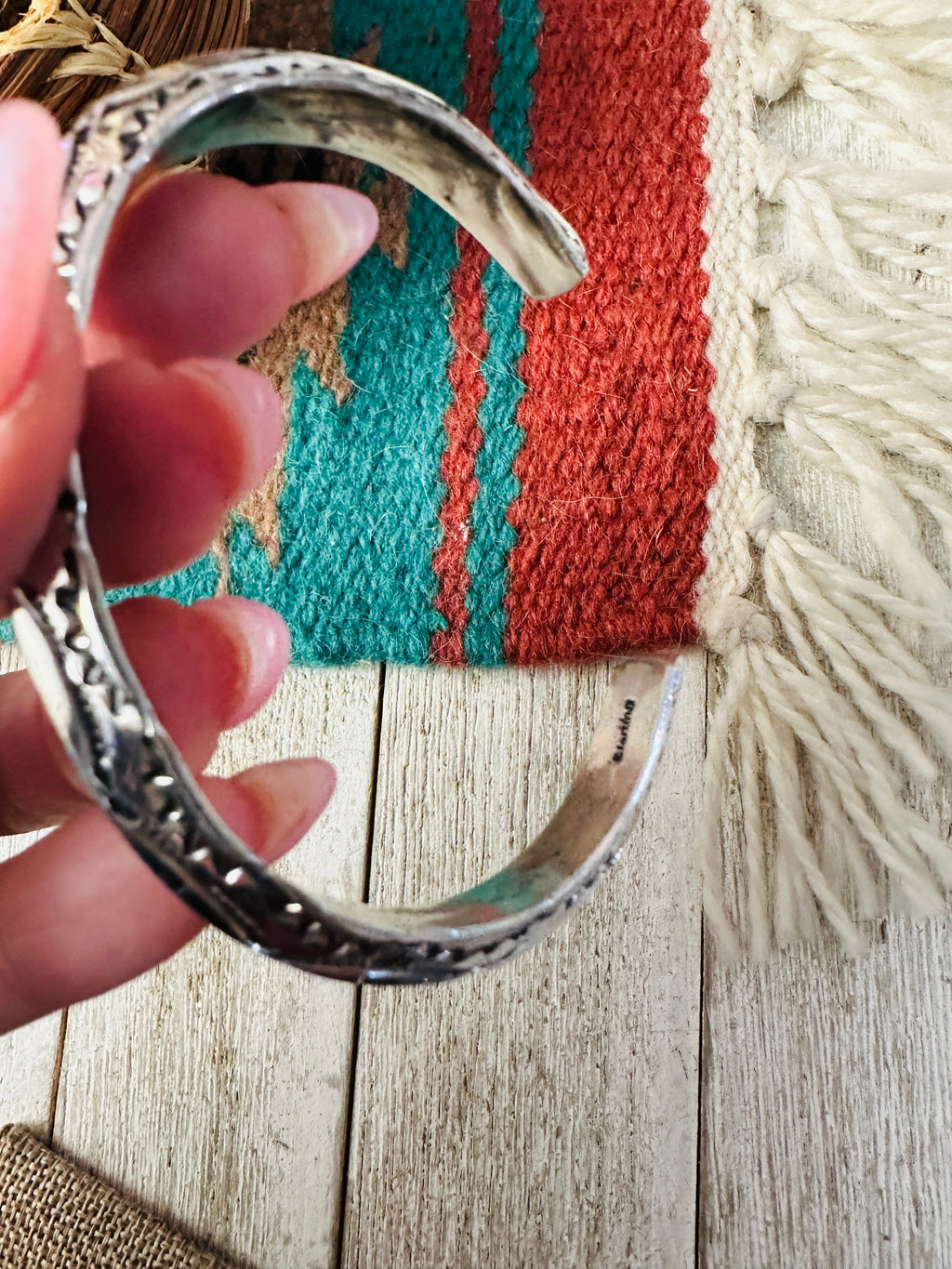 Handcrafted Sterling Silver Cuff Bracelet