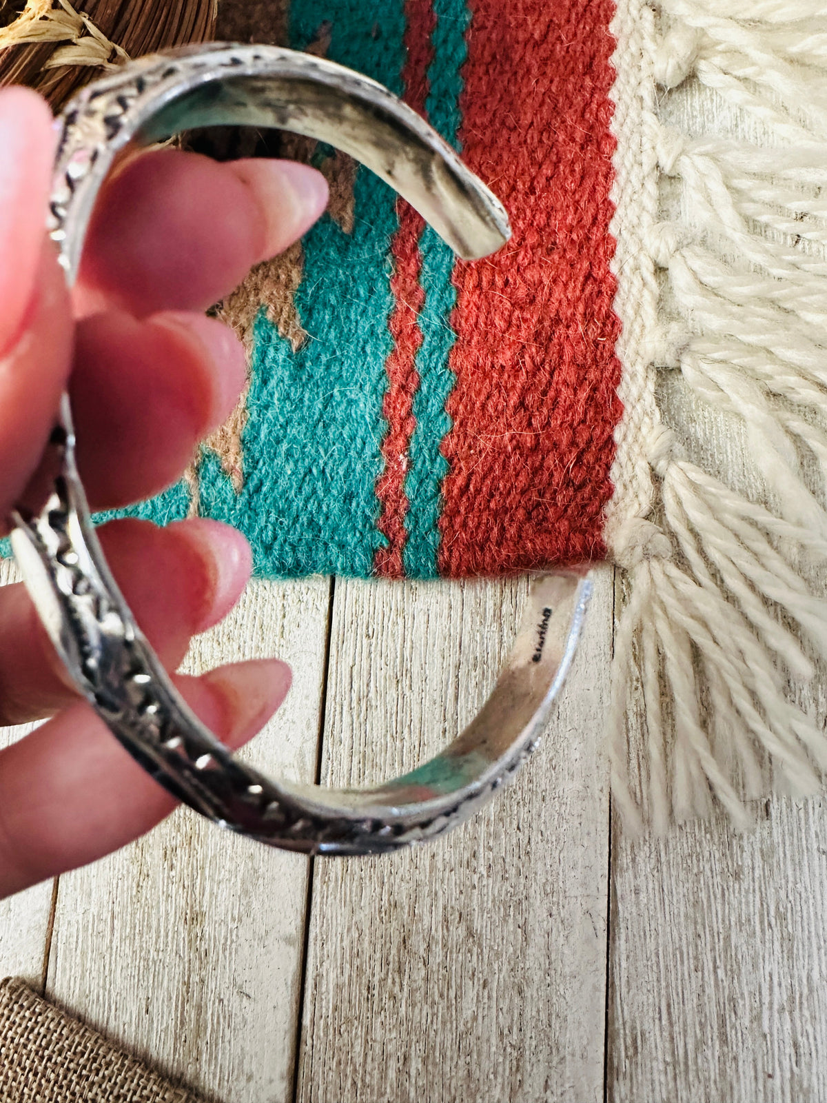 Handcrafted Sterling Silver Cuff Bracelet