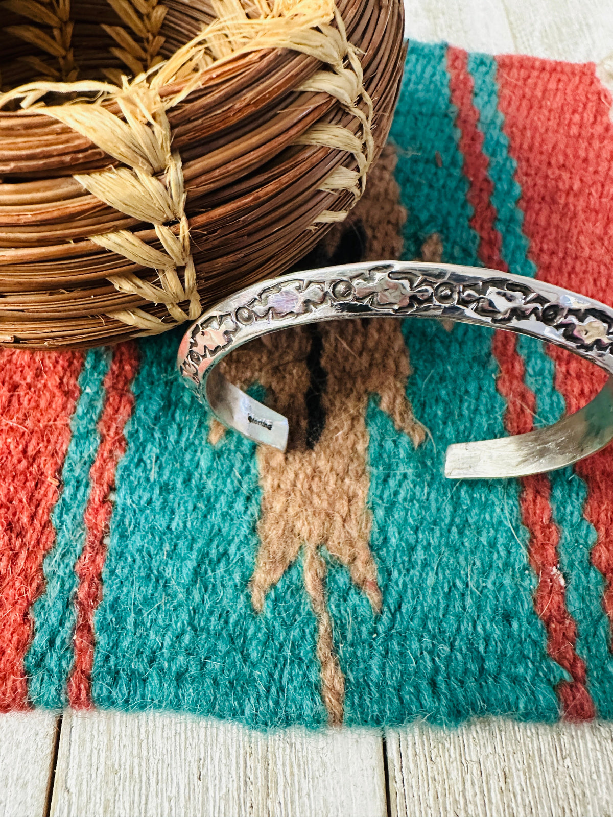 Handcrafted Sterling Silver Cuff Bracelet