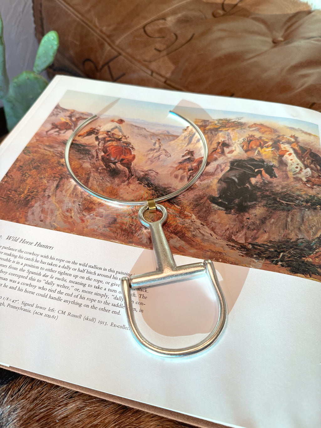 The Mason Large Equestrian Bit Necklace PREORDER {GOLD + SILVER}