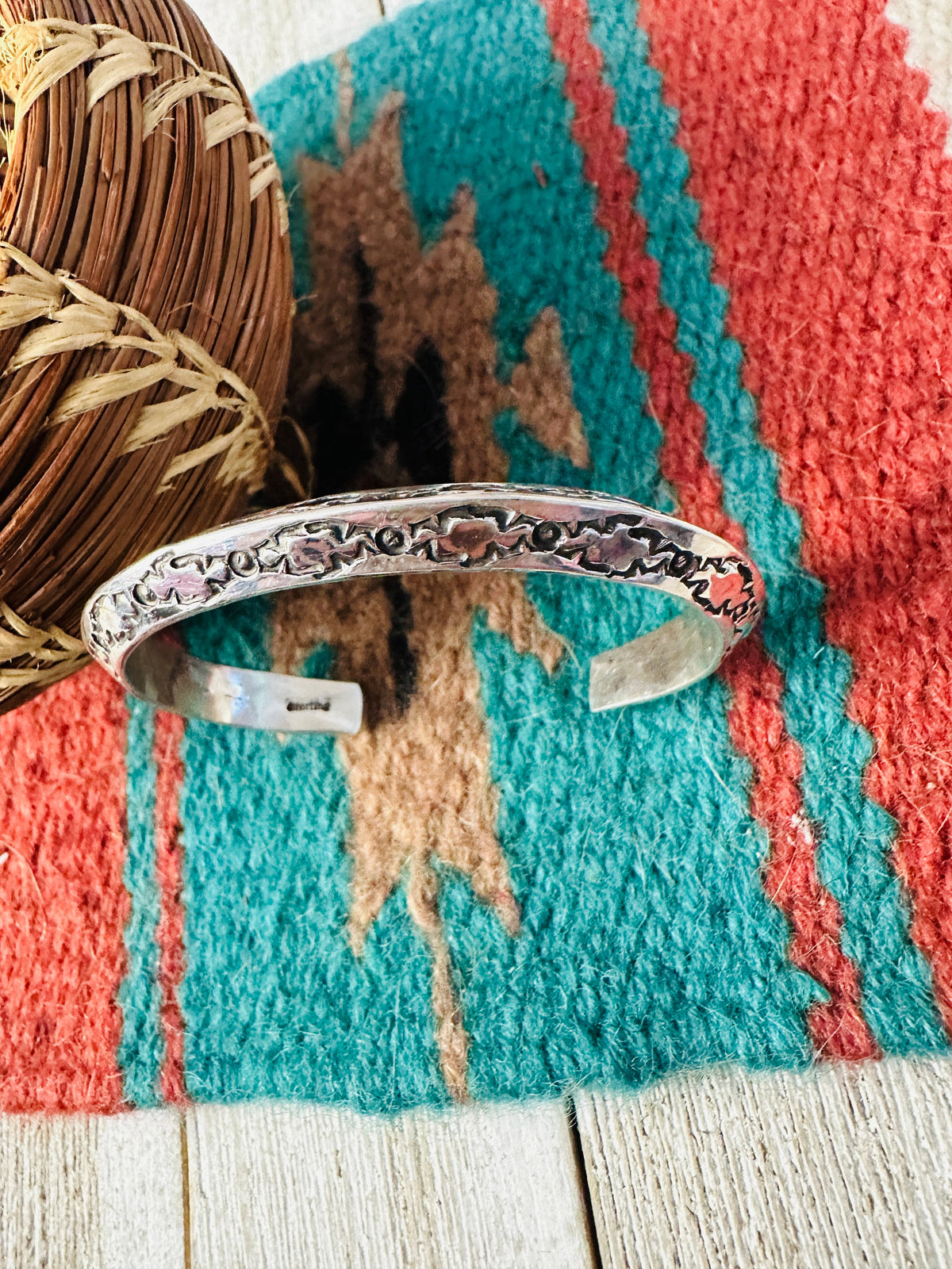 Handcrafted Sterling Silver Cuff Bracelet