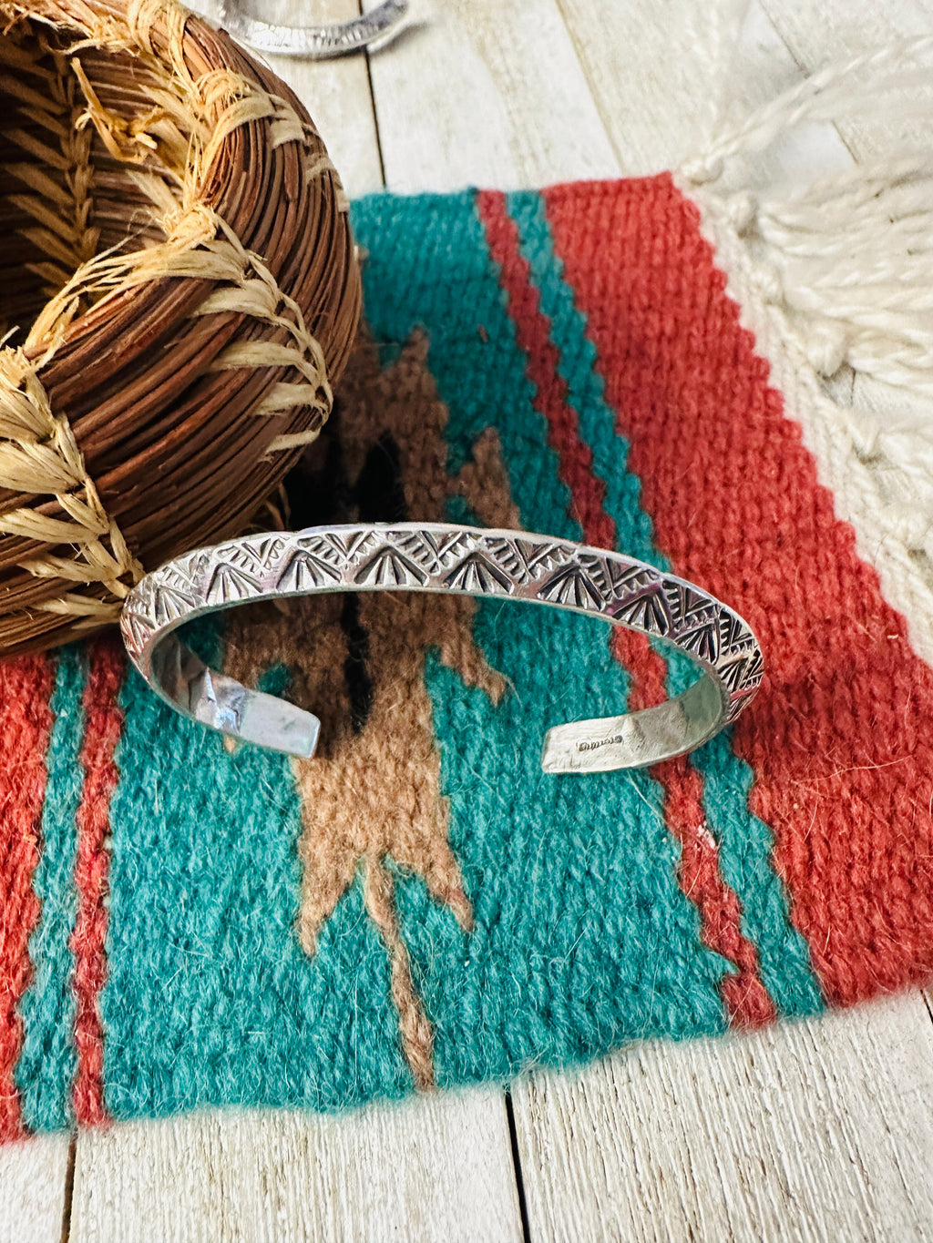 Handcrafted Sterling Silver Cuff Bracelet