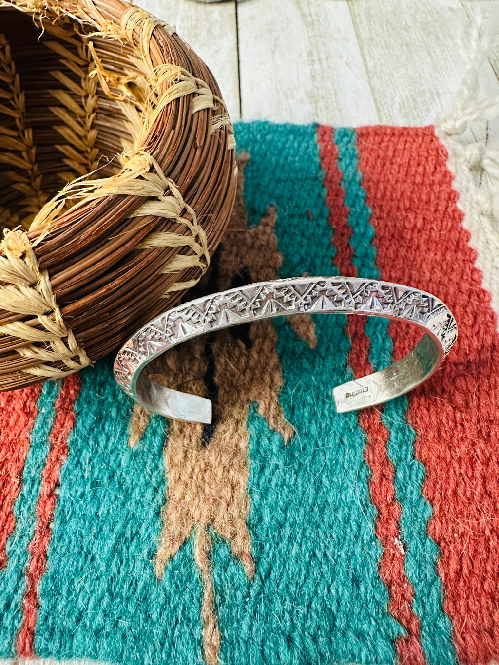 Handcrafted Sterling Silver Cuff Bracelet