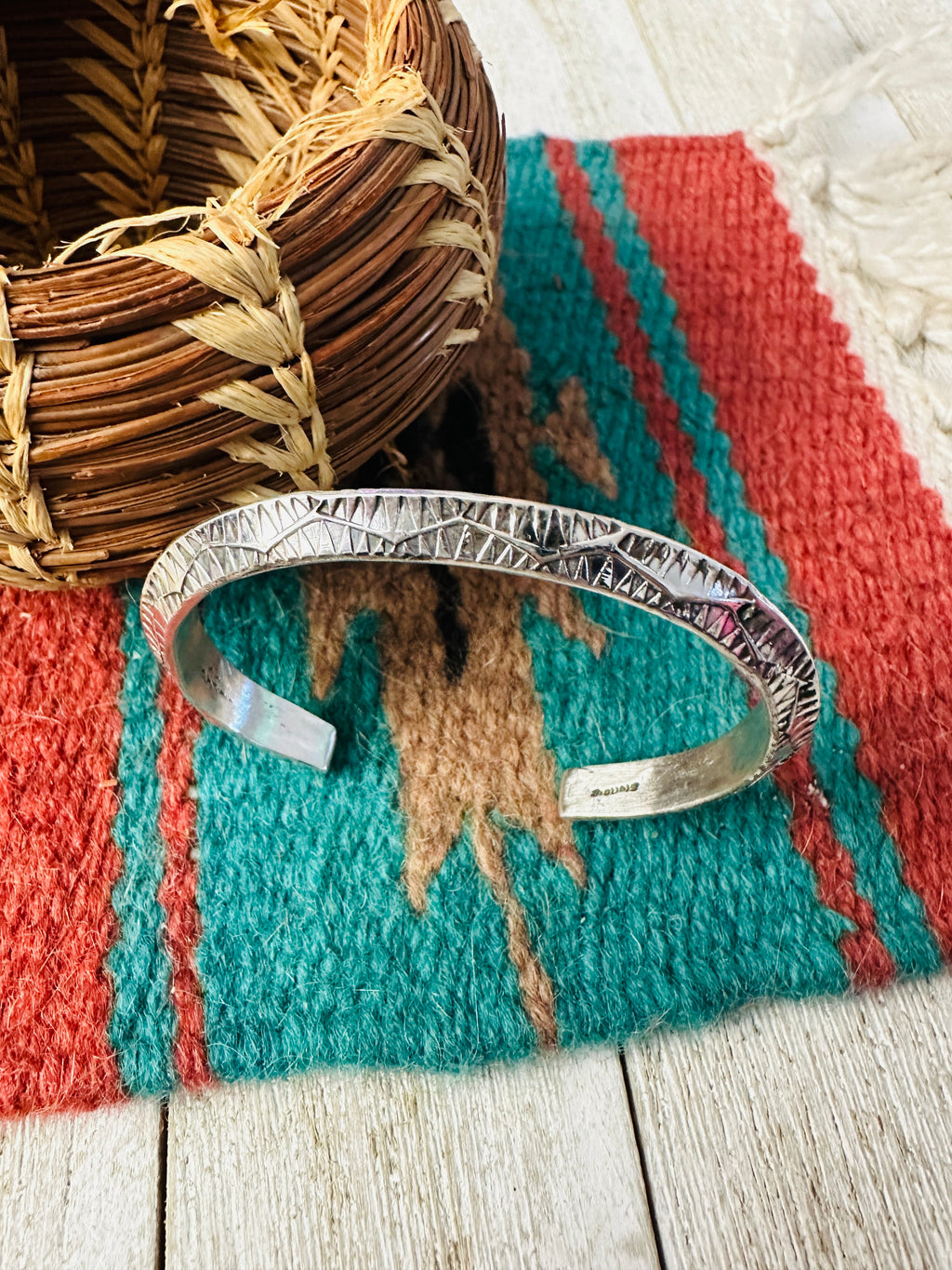 Handcrafted Sterling Silver Cuff Bracelet