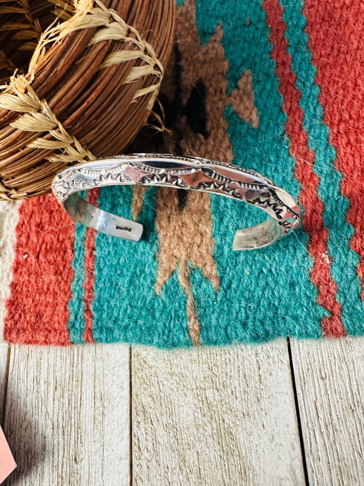 Handcrafted Sterling Silver Cuff Bracelet