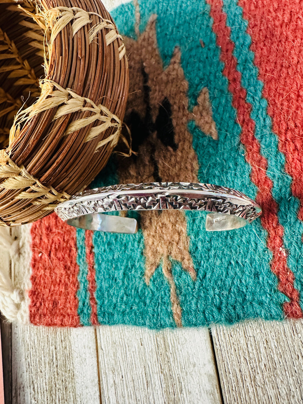Handcrafted Sterling Silver Cuff Bracelet