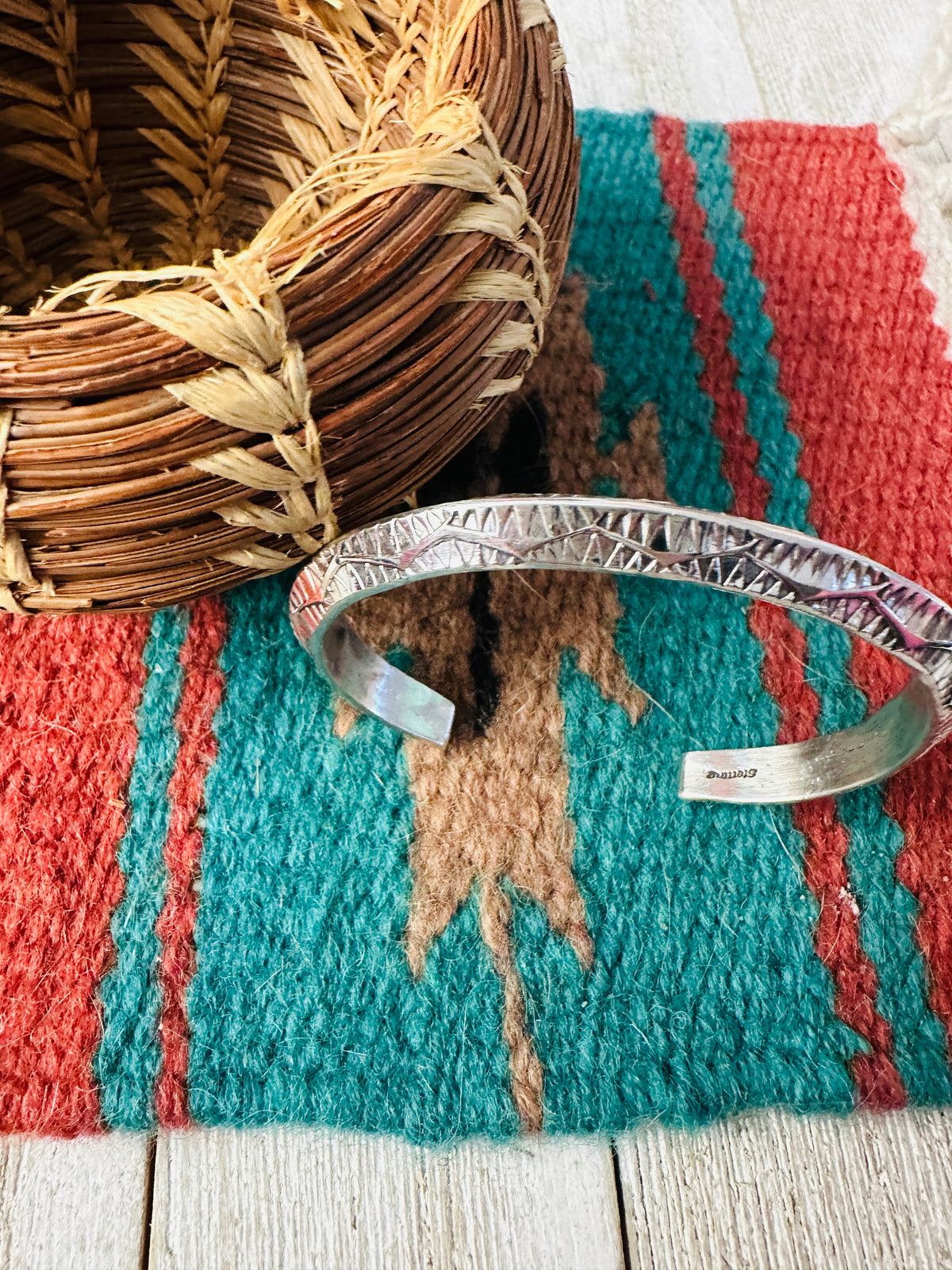 Handcrafted Sterling Silver Cuff Bracelet