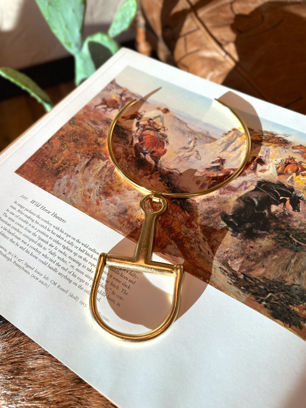 The Mason Large Equestrian Bit Necklace PREORDER {GOLD + SILVER}