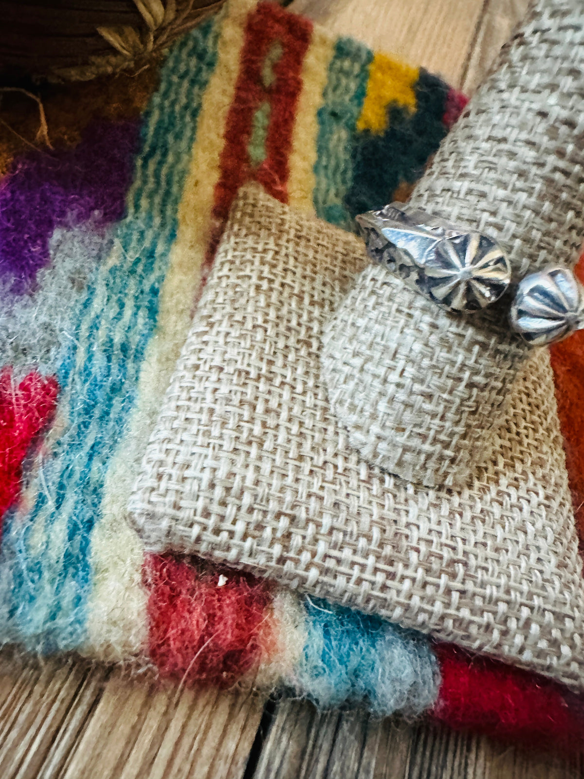 Handcrafted Sterling Silver Band Ring Size 8 by Sunshine Reeves