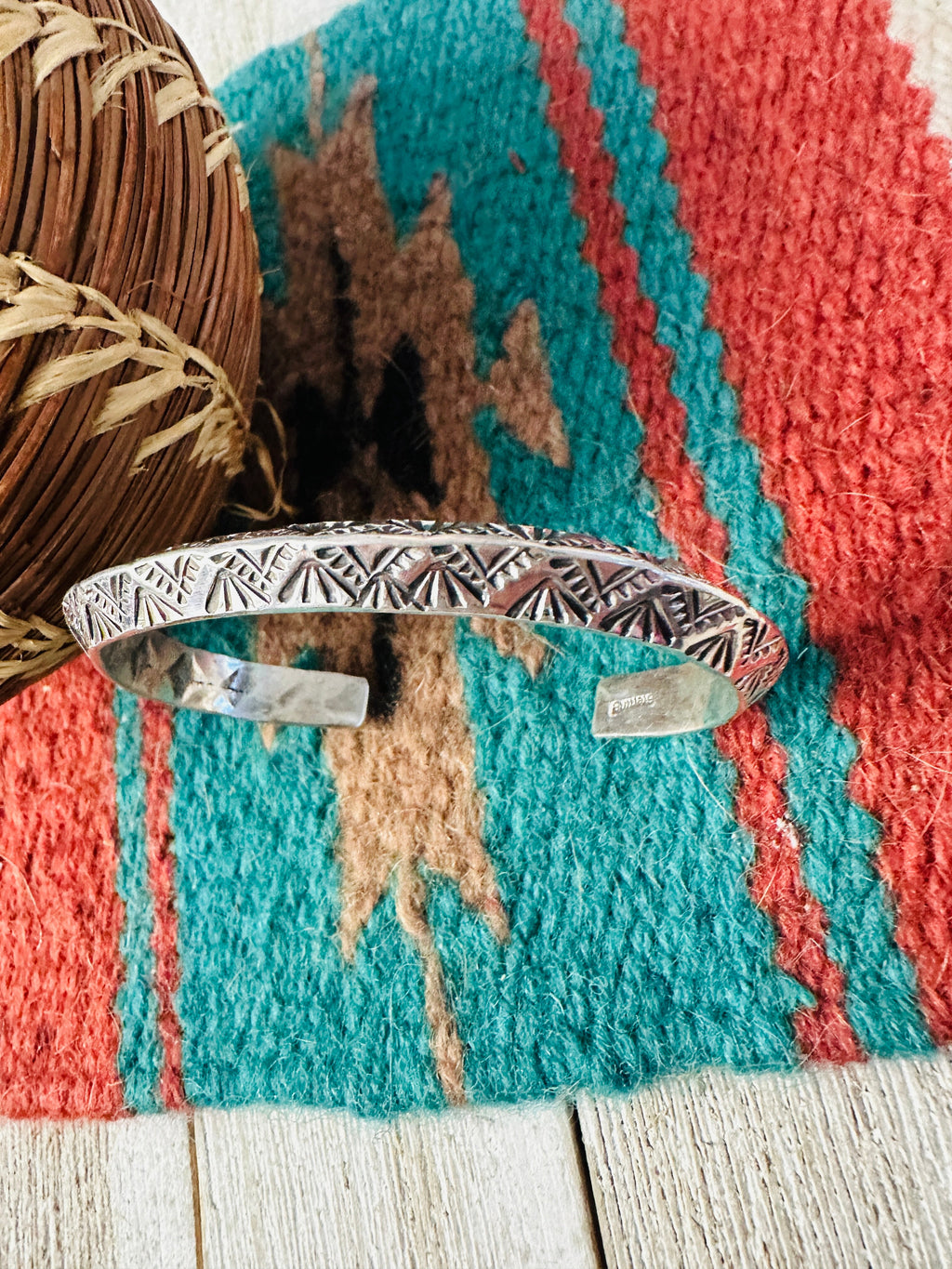 Handcrafted Sterling Silver Cuff Bracelet