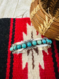 Handcrafted Turquoise & Sterling Silver Cuff Bracelet