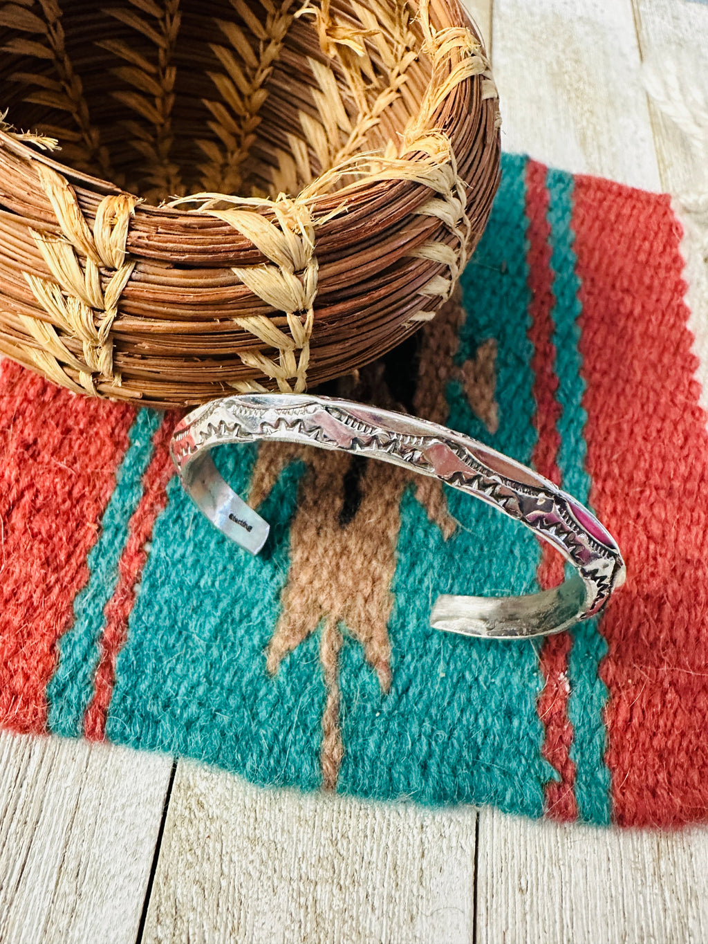 Handcrafted Sterling Silver Cuff Bracelet