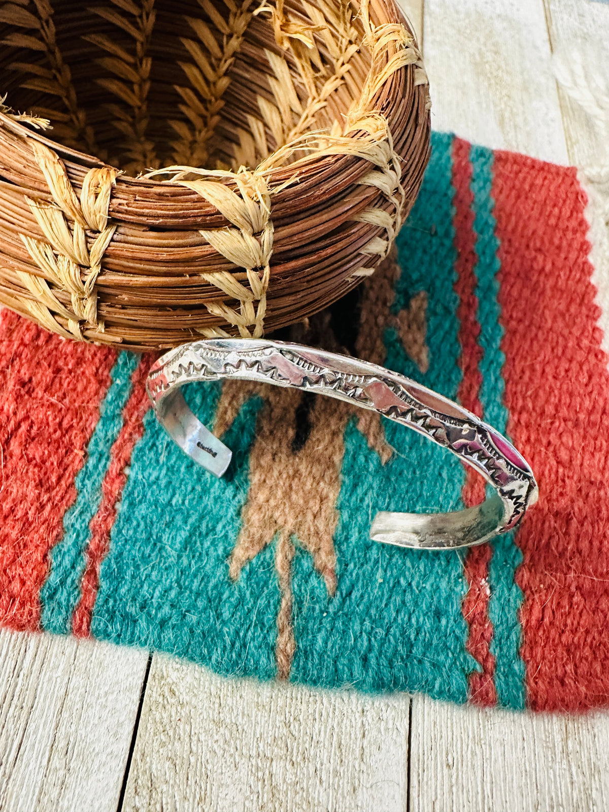 Handcrafted Sterling Silver Cuff Bracelet