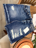NWT KanCan Distressed Jean Skirt Size Medium