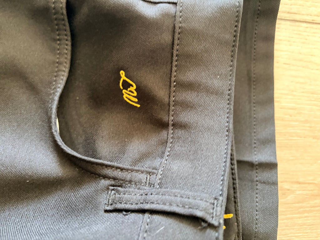 Gently Worn, Laney Wilson and Wrangler Black Slacks