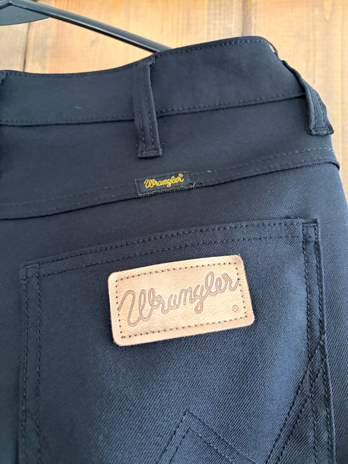 Gently Worn, Laney Wilson and Wrangler Black Slacks