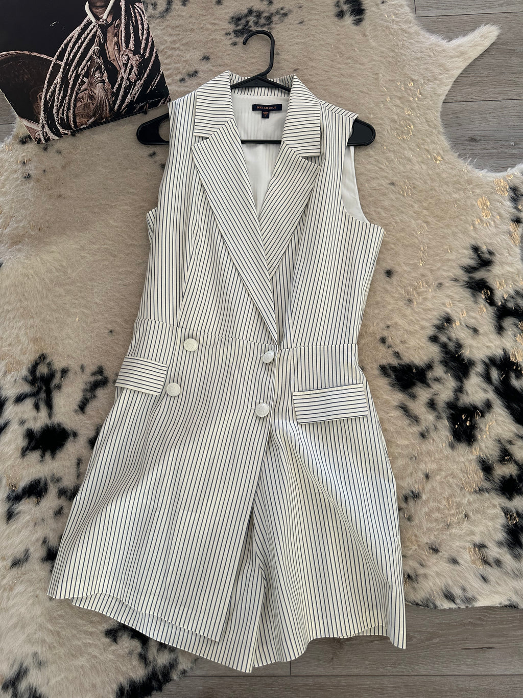 Gently Used, Pin Strip Romper
