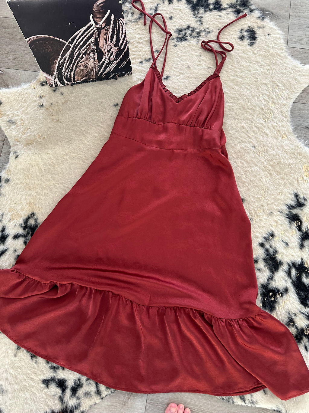 Gently Used Nine West Dress in Rust Color