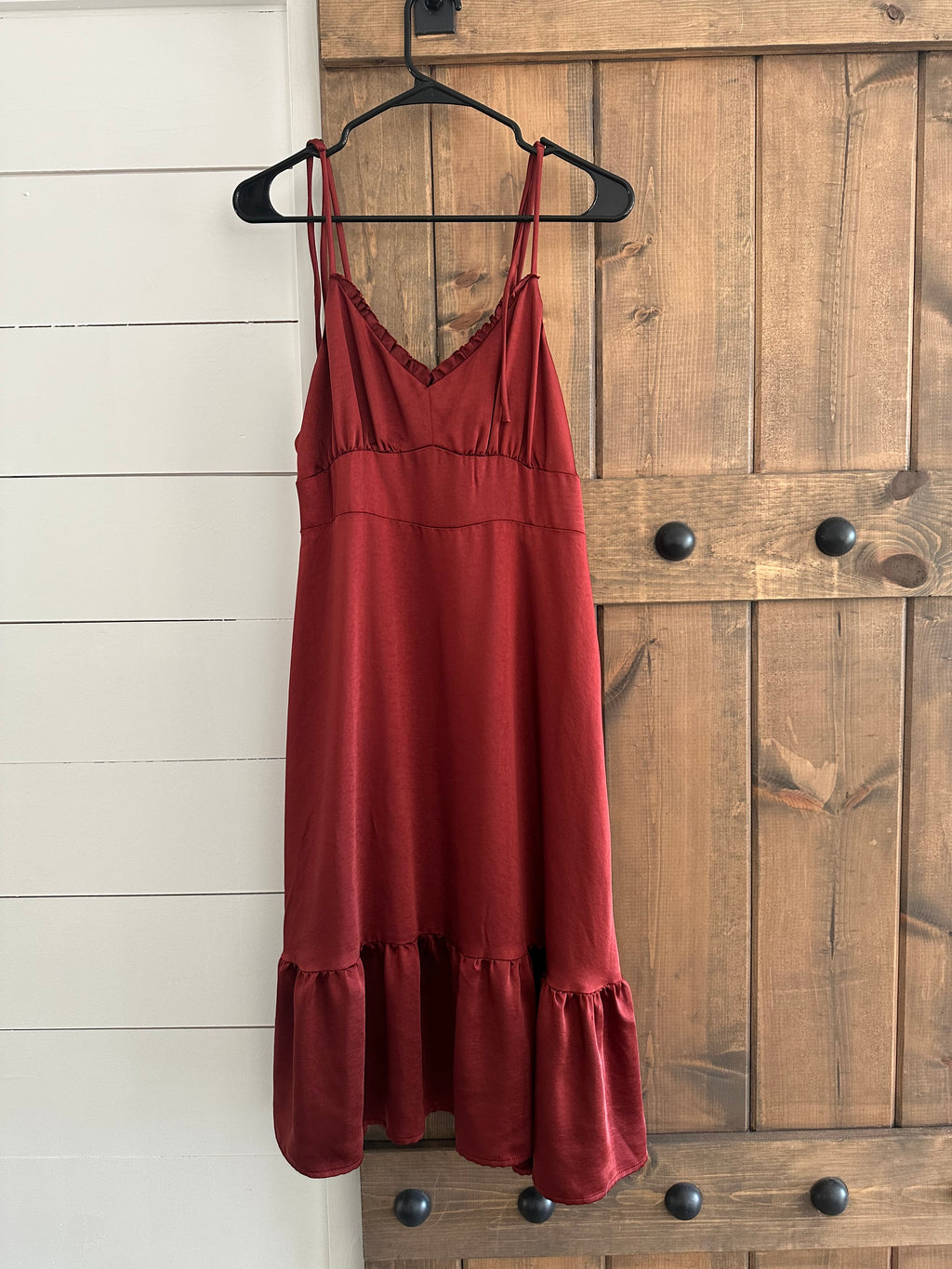 Gently Used Nine West Dress in Rust Color