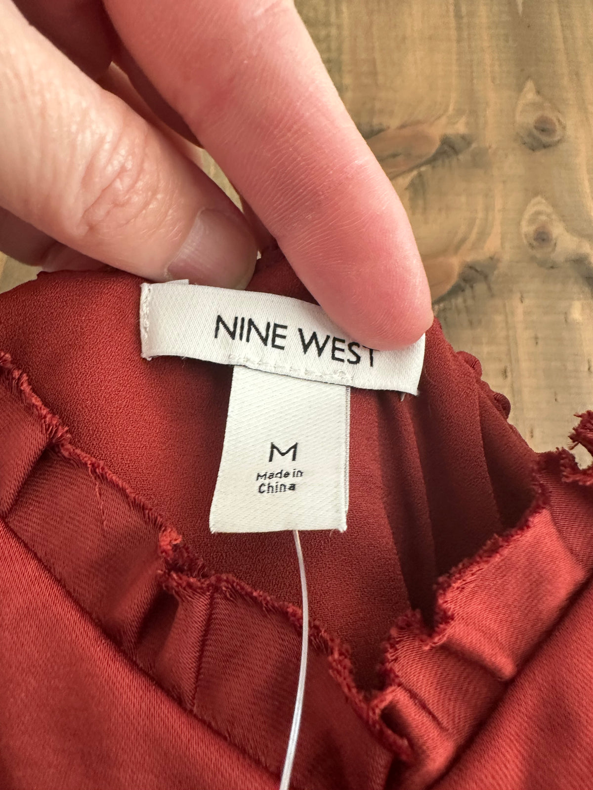 Gently Used Nine West Dress in Rust Color