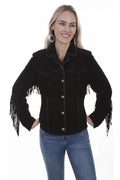 Scully Fringe Suede - Women's Leather Jacket