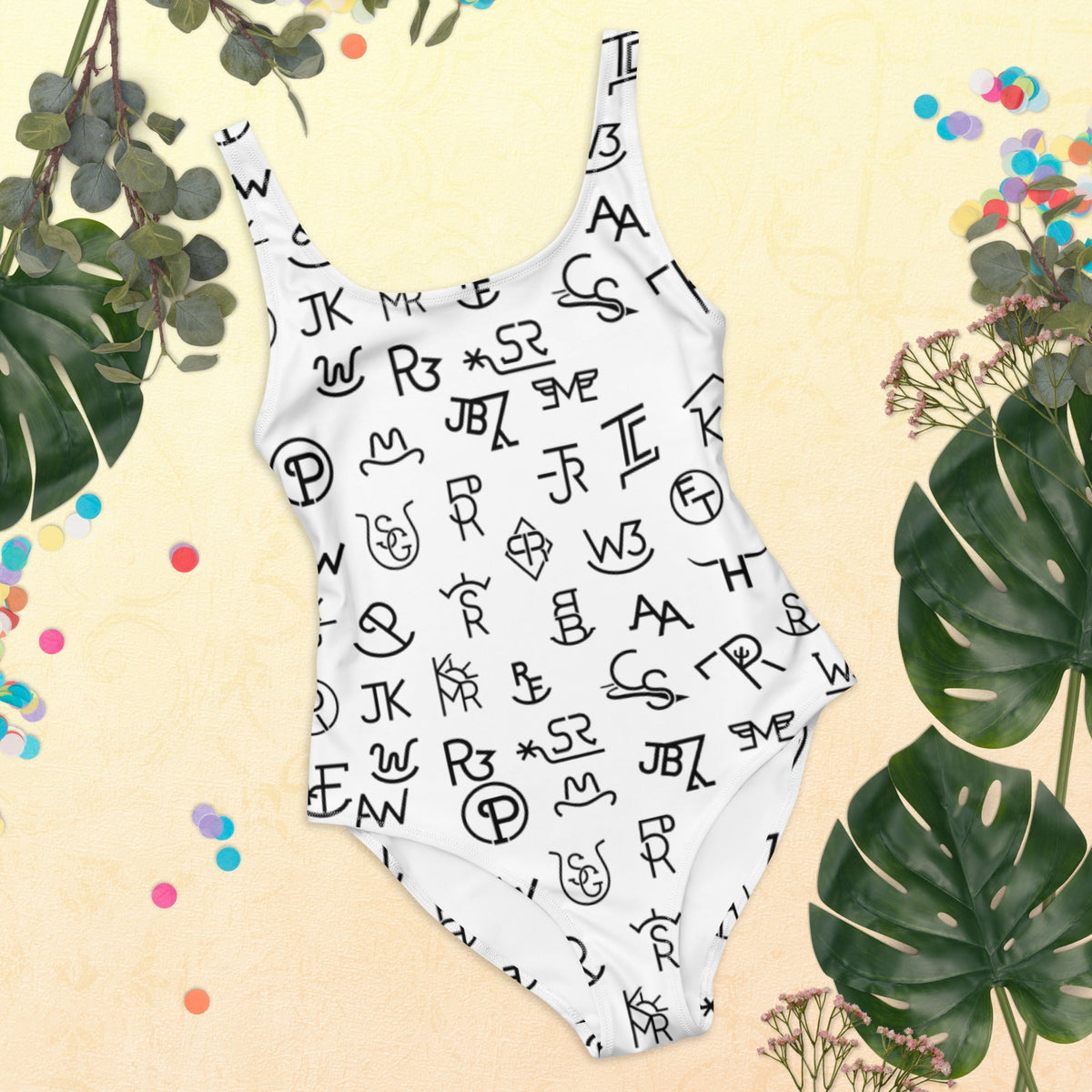 Baha Ranch Yeehaw Brands One-Piece Swimsuit