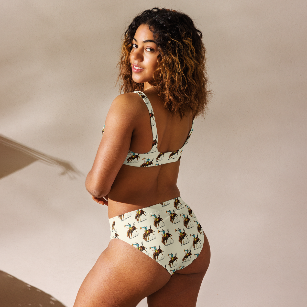 Baha Ranch Yeehaw Vintage Rodeo Cowboy Bikini